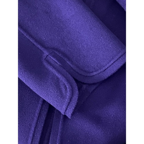 Talbots Womens Blazer Sz 18 Purple Wool Jacket Pockets Business Office Classy - Picture 2 of 5